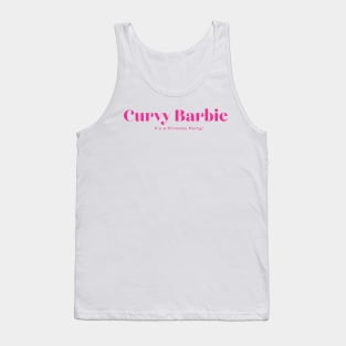 Curvy Barbie Girl Tank Top